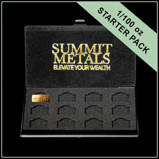 1/100 oz Gold Bar Scottsdale Mint