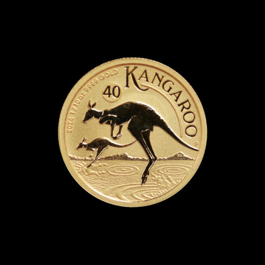 1/10 oz Gold Kangaroo 2026