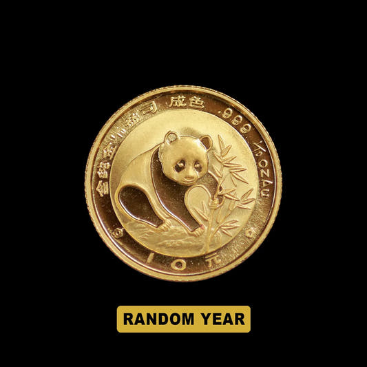 1/10 oz Chinese Gold Panda – Random Year