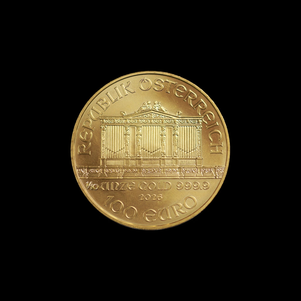 1/10 oz Austrian Gold Philharmonic Coin 2026