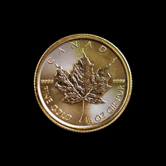 1/4 oz Gold Maple Leaf Coin