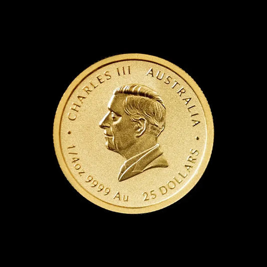 2027 1/4 oz Perth Mint Gold Goat Lunar Series BU Summit Metals Obverse