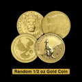 1/2 oz Gold Coin (Random)