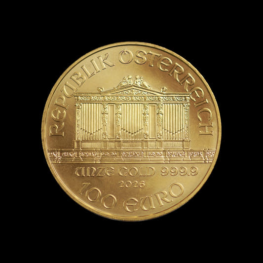 1/2 oz Austrian Gold Philharmonic Coin 2026