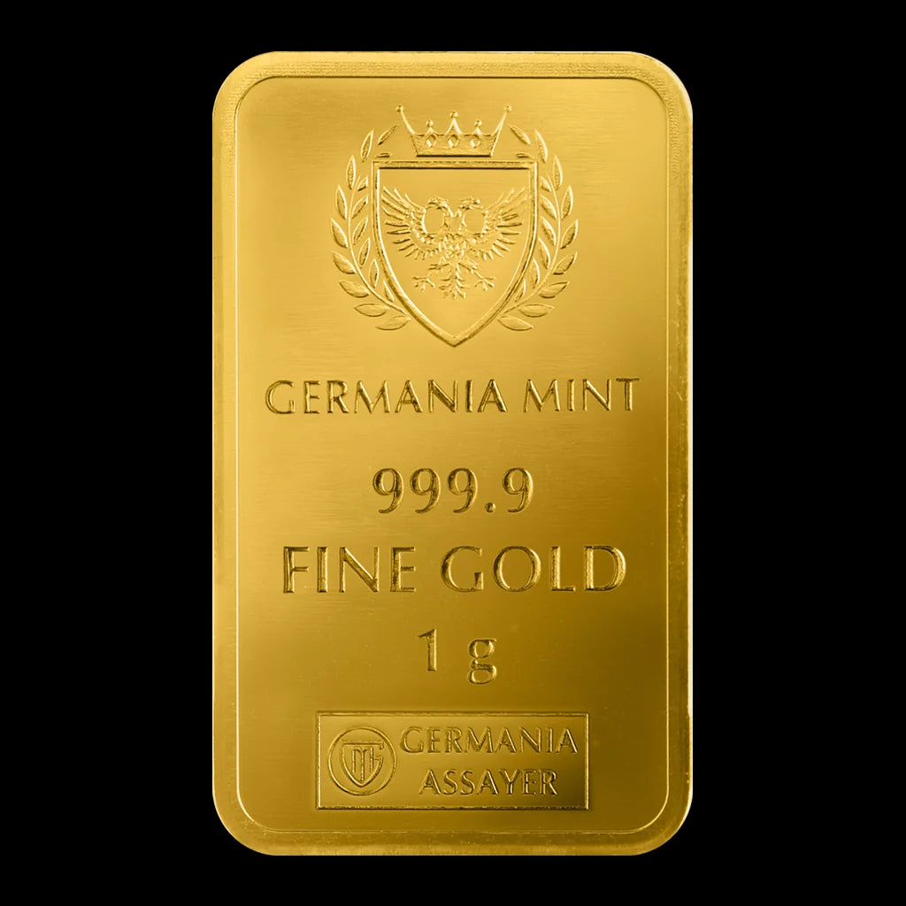1 Gram Gold Bar Germania Mint