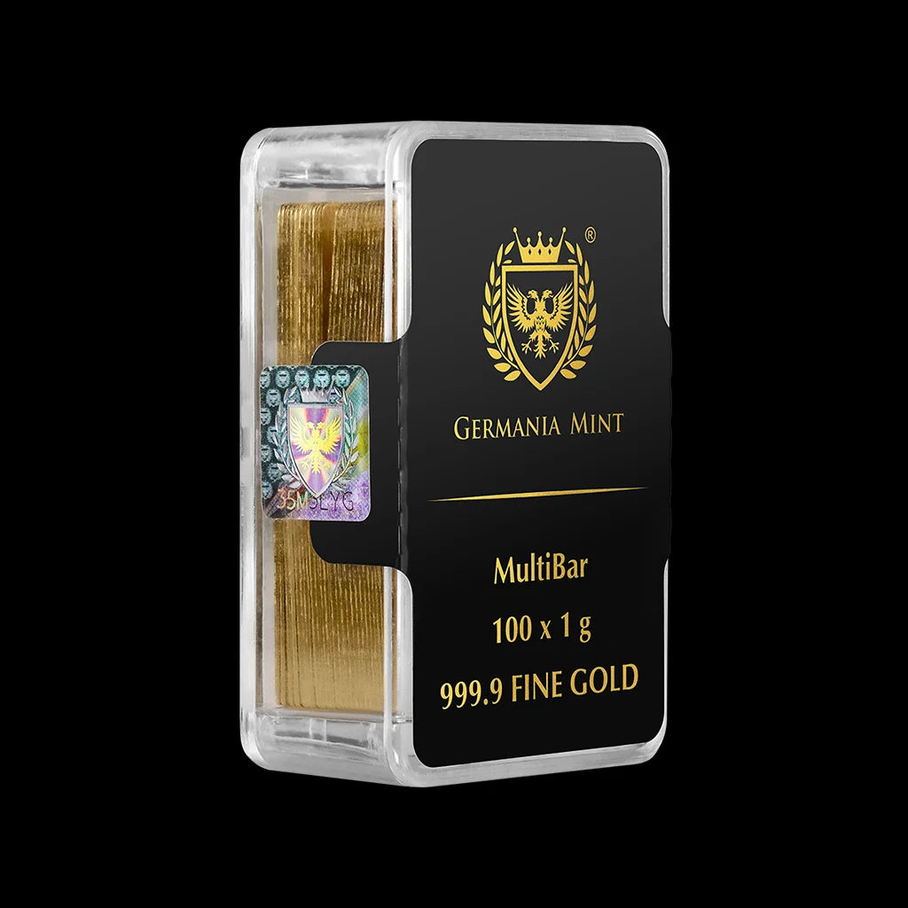 1 Gram Gold Bar Germania Mint MultiBar