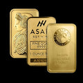 1 oz Gold Bar (Various Brands)