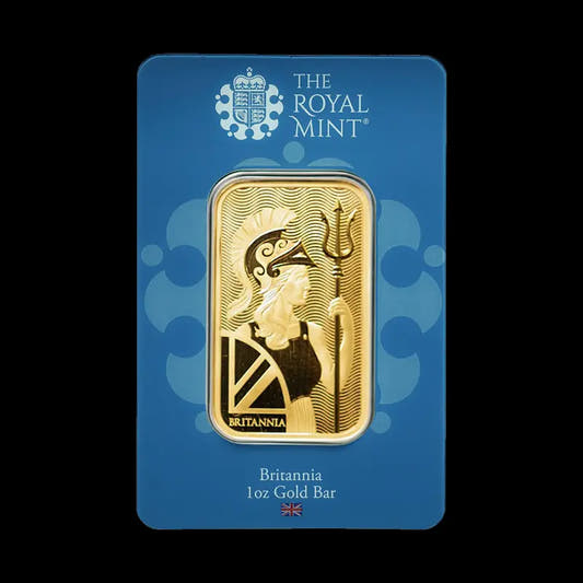 1 oz Royal Mint Britannia Gold Bar (.9999)