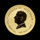 2027 1 oz Perth Mint Gold Goat Lunar Series BU Summit Metals Obverse