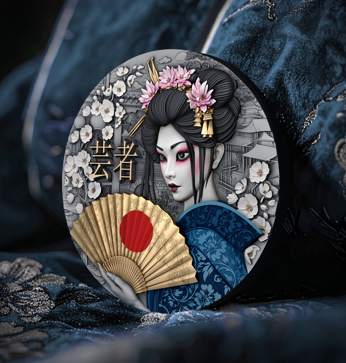 Geisha 2 oz Silver Coin 2025 – T&S Coin (image 5)
