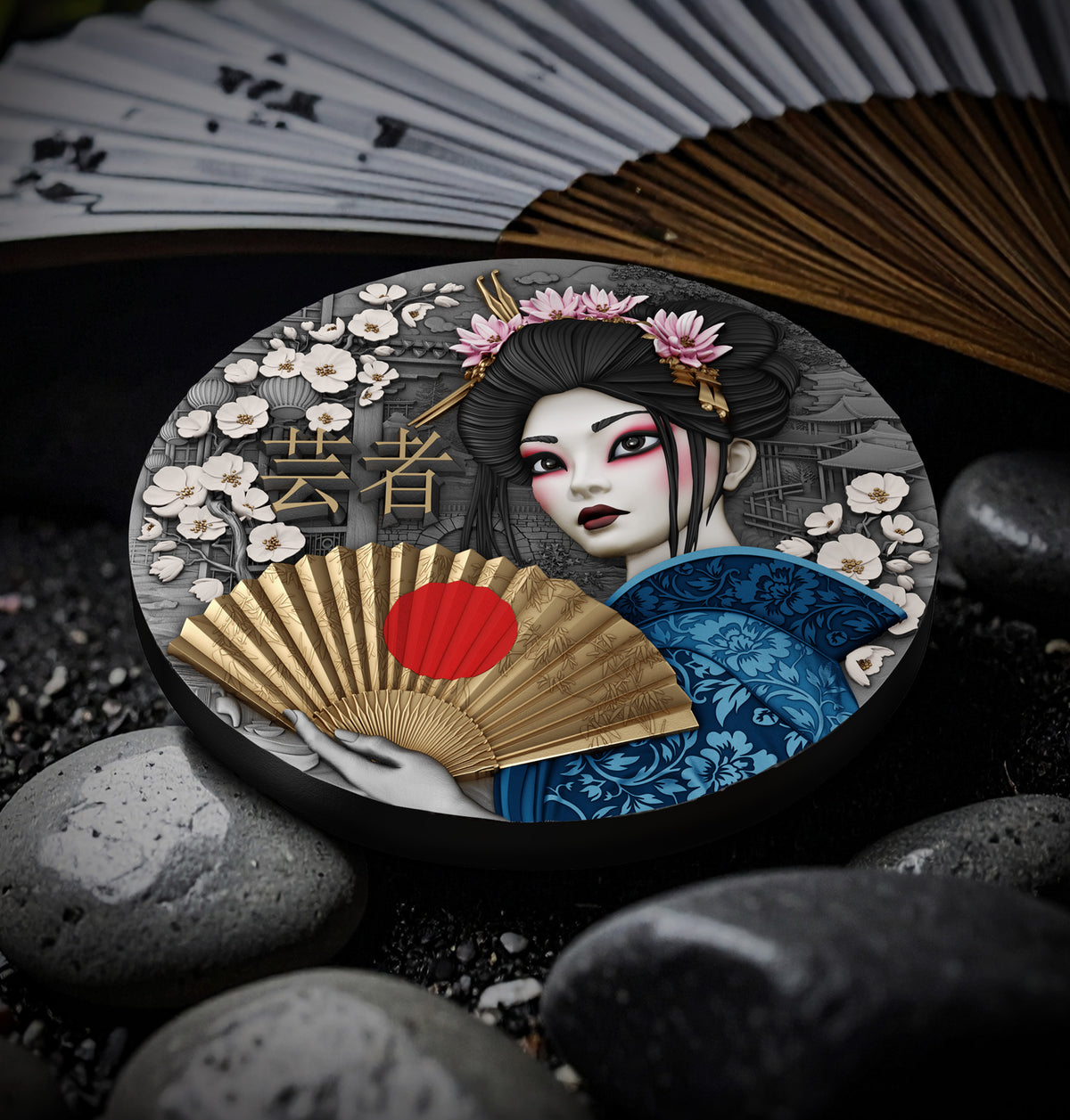 Geisha 2 oz Silver Coin 2025 – T&S Coin (image 6)