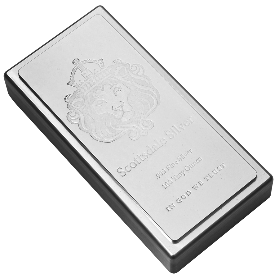 100oz Silver Scottsdale King Bar