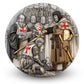 Knights Templar 2 oz Silver Coin 2026 – T&S Coin (image 1)