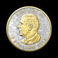 1 oz Silver Maple Leaf - Diamond Dust & 24k Gold Ennobled - BU 2025