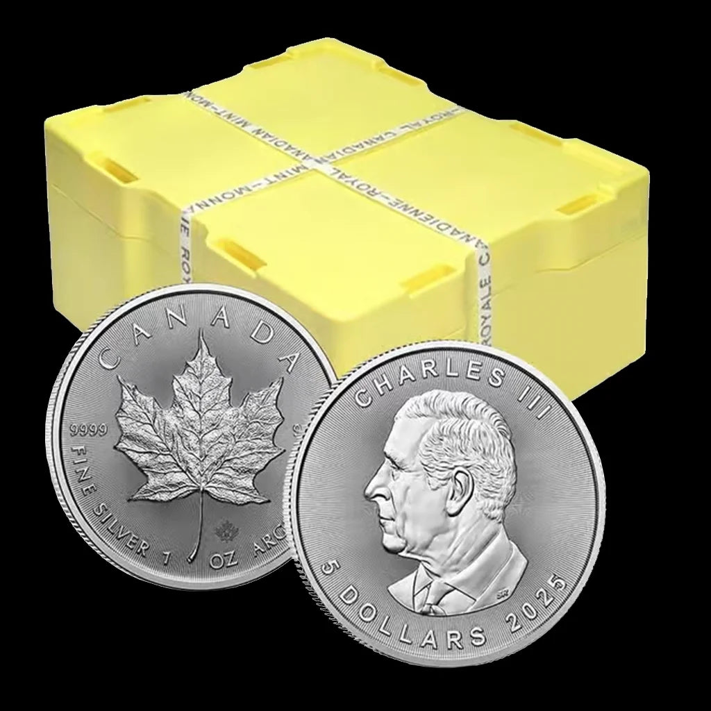 Silver Maple Leaf Monster Box