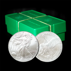 1 oz American Silver Eagle Mint Sealed Monster Box (Random Year)
