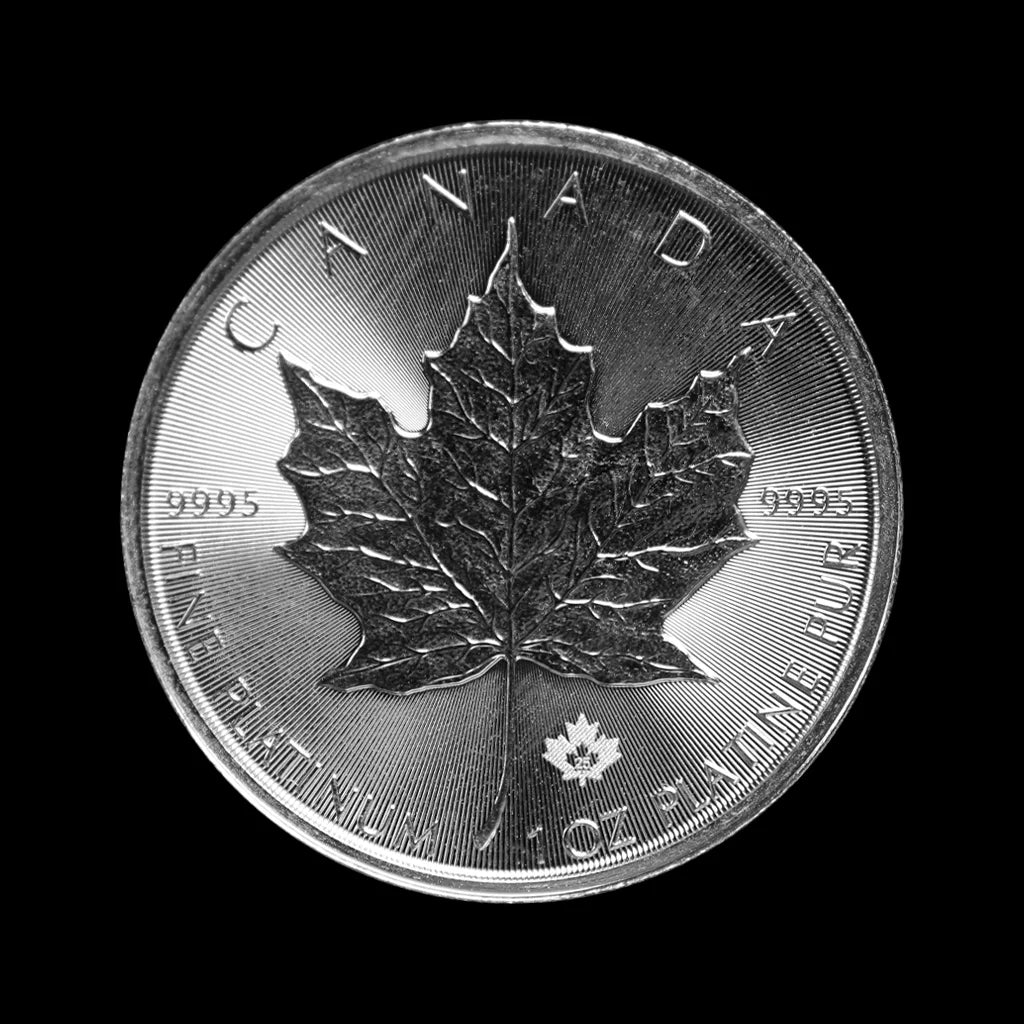 2025 1 oz Canadian Platinum Maple Leaf