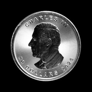 2025 1 oz Canadian Platinum Maple Leaf