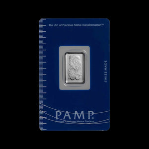 5 gram Platinum Bar PAMP Fortuna