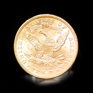 $10 U.S. GOLD LIBERTY AU