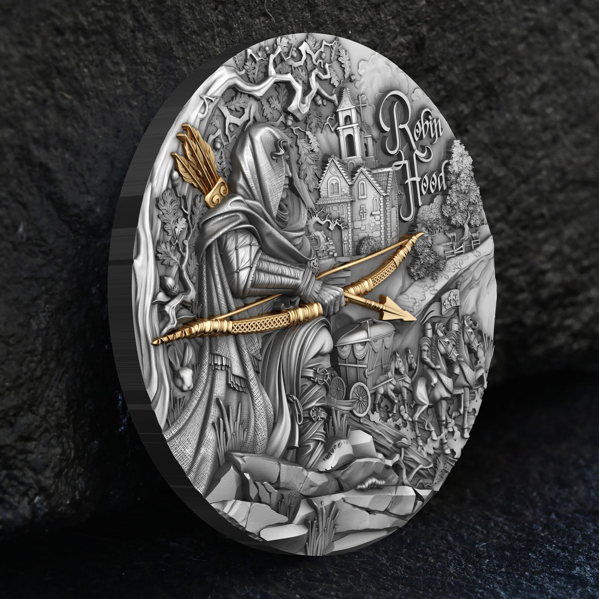 Robin Hood 2 oz Silver Coin 2024 – T&S Coin (image 6)