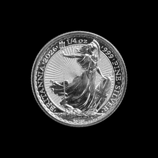 2026 1/4 oz Silver Britannia Coin