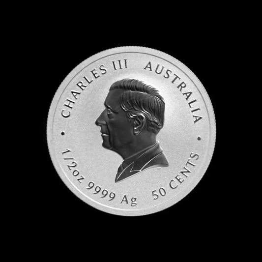 2027 1/2 oz Perth Mint Silver Goat Lunar Series BU Summit Metals Obverse