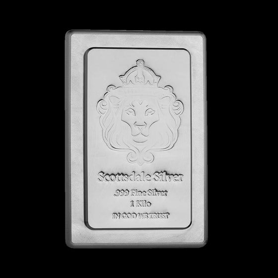 1 Kilo Silver Scottsdale Stacker BU