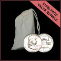 90% American Silver Franklin Half Dollars - $1000 Face Value