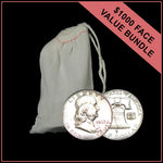 90% Junk Silver Franklin Half Dollars