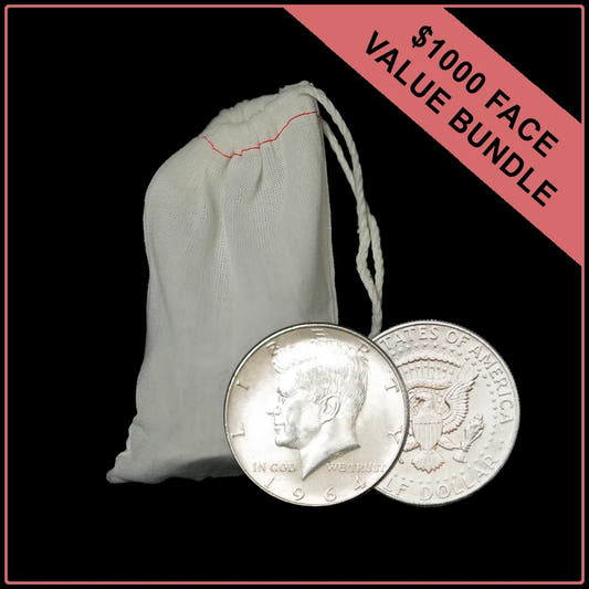 90% Junk Silver Kennedy Half Dollars