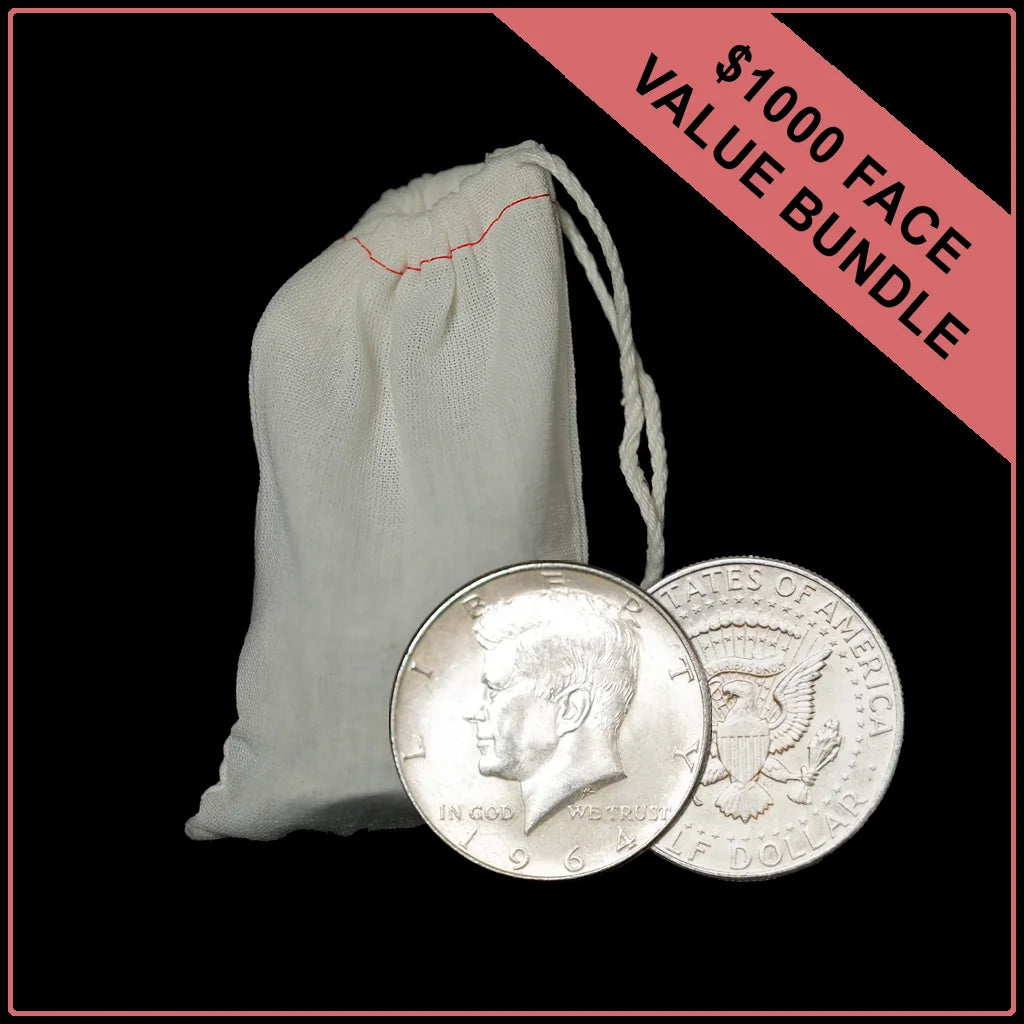 90% Junk Silver Kennedy Half Dollars