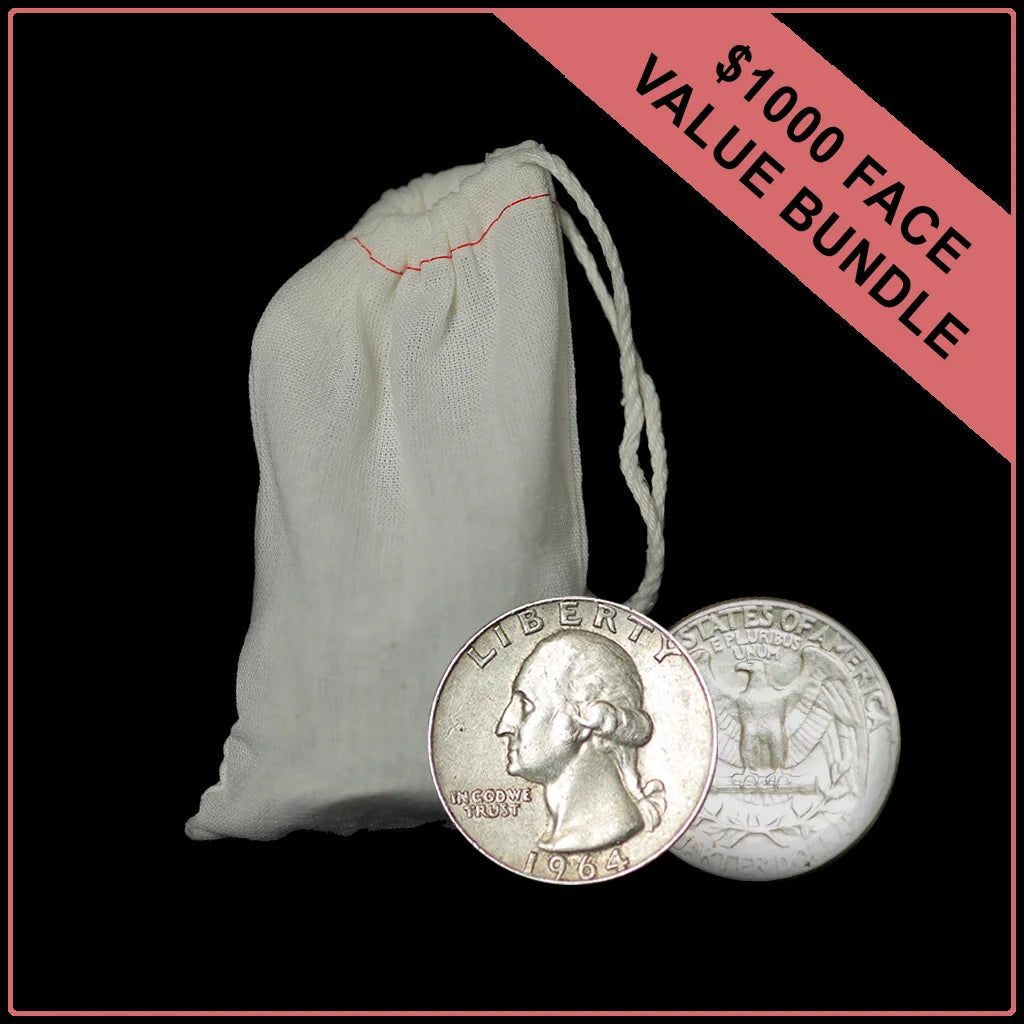 90% Constitutional Silver quarters