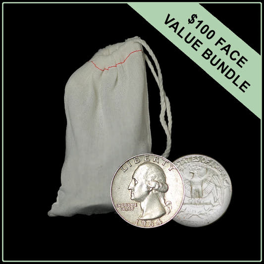 90% Constitutional Silver quarters