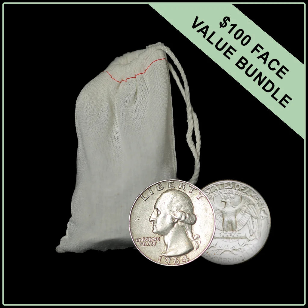 90% Constitutional Silver quarters