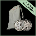 90% junk silver Walking Liberty Half Dollar