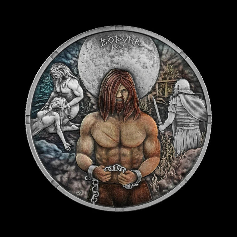 Germania Mint Bödvar Saga: Loss Vengeful 1 oz Silver BU 2026 - Summit Metals