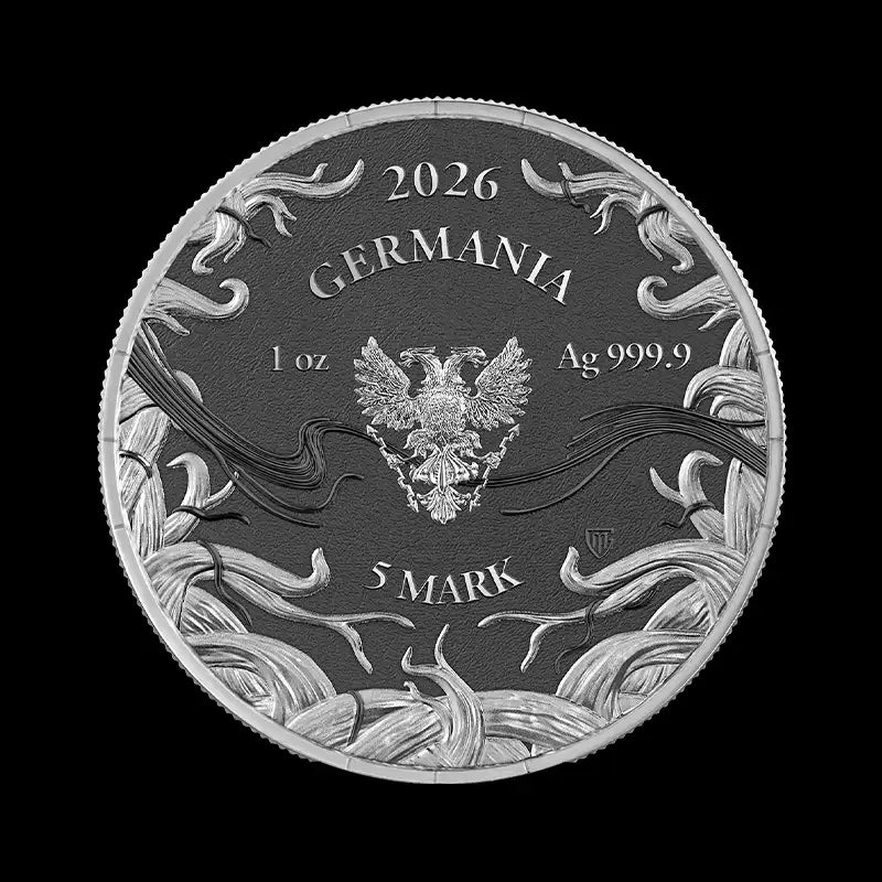 Germania Mint Mystery Box Norns Series 1 oz Silver BU Sealed Rare