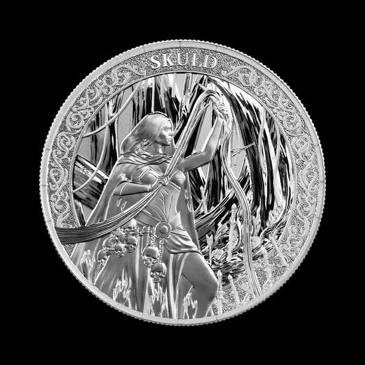 Germania Mint Norns Series Skuld 1 oz Silver Round BU