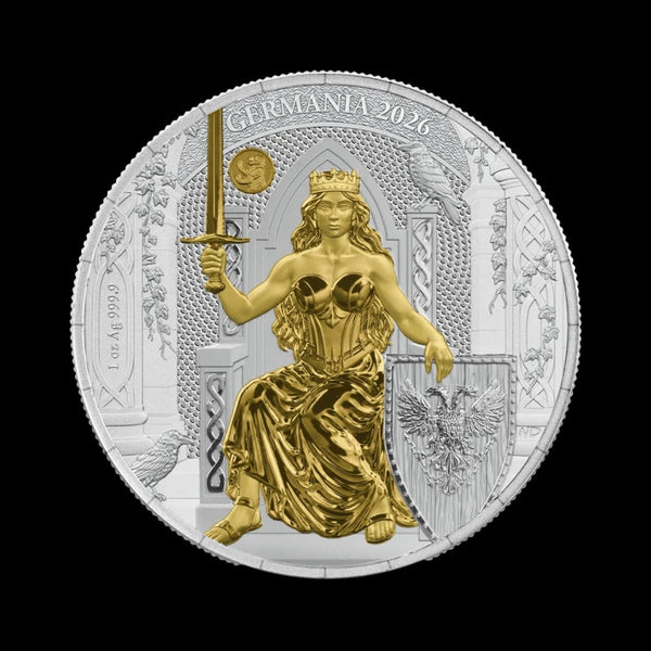 2026 Germania Mint 1 oz Silver BU WMF Edition – Summit Metals