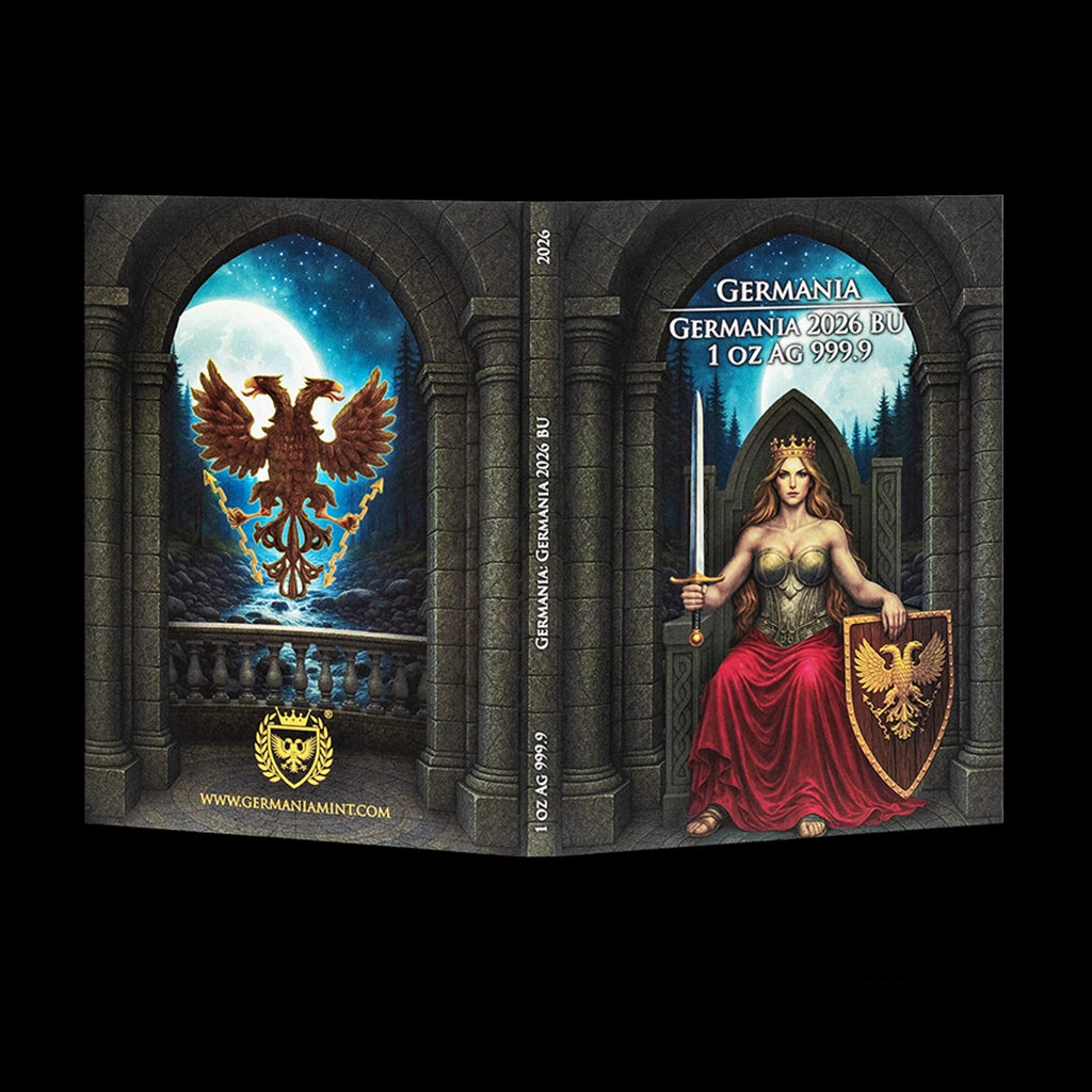Germania Mint 1 oz Silver BU World Money Fair WMF Edition 2026 Package