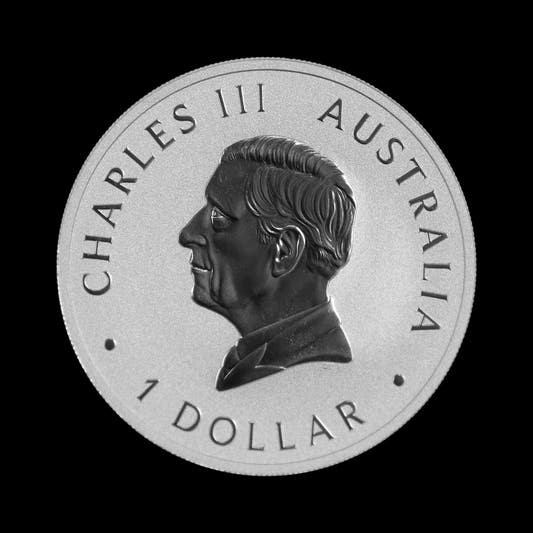 2026 Perth Mint 1 oz Silver Kookaburra Coin Australian King Charles