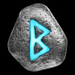 Germania Mint 1 oz Cast Silver Bar Rune Series - BERKANAN - Summit Metals