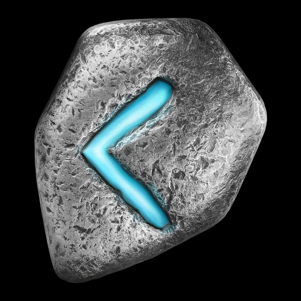 Germania Mint Rune Kenaz 1 oz Silver Bar