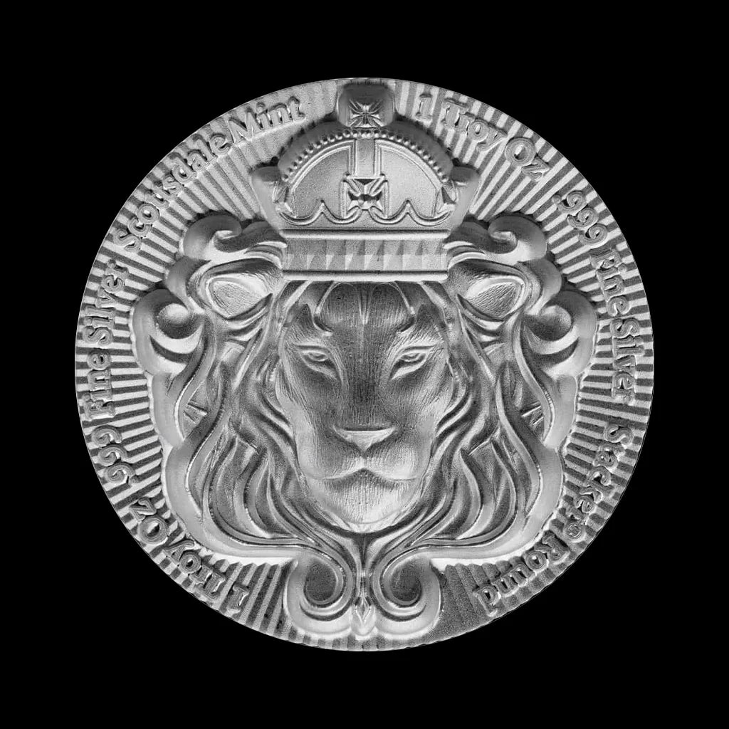 1 oz Silver Scottsdale MInt Stacker Round