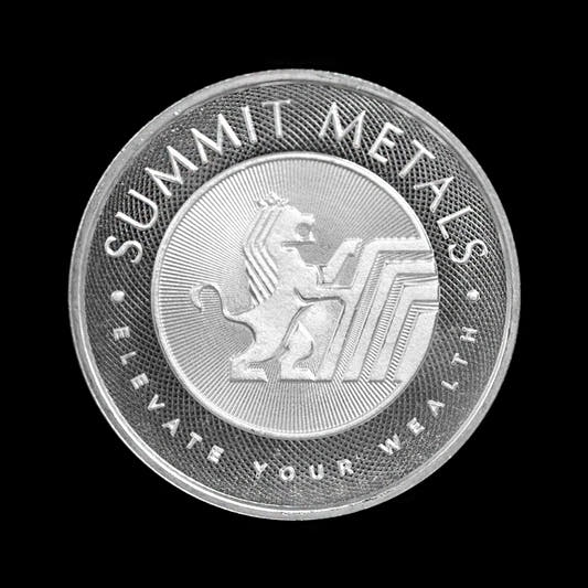 1 oz Summit Metals Silver Round Liberty Mountain