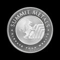 1 oz Summit Metals Liberty Silver Round BU