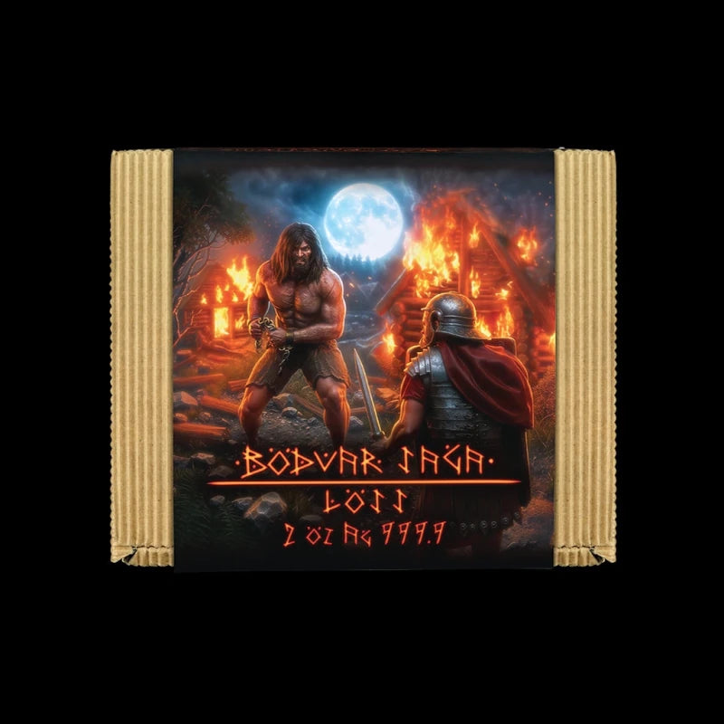 Germania Mint Bödvar Saga: Loss 2 oz Silver BU Ultra High Relief 2026 - Summit Metals