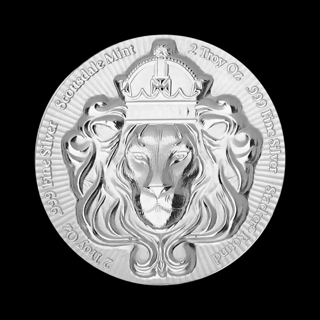2 oz Silver Scottsdale MInt Stacker Round