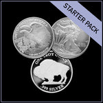 3 oz Silver Round Starter Pack at Spot Low Premium